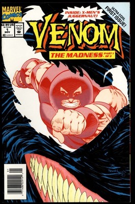 VENOM THE MADNESS #1-3 Complete Set! MARVEL COMICS 1993 L@@K!