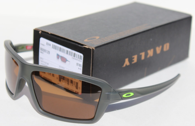 Oakley Cables Sunglasses OO9129-1963 Matte Olive Ink Green Prizm