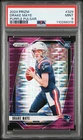 2024 Panini Prizm - Rookies Drake Maye #329 Purple Pulsar Prizm (RC)