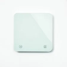 Figmint 11lb Food Scale: White, LCD, Metric Conversion, 1-Yr Warranty