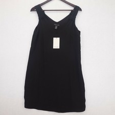 NEW Adrienne Vittadini Sleeveless Little Black Cocktail Dress Women's XS