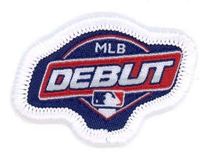MLB Debut Patch   Official Style Milestone   Iron-On / Sew-On Badge