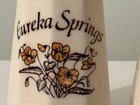 Vintage Eureka Springs Arkansas Ceramic Souvenir Floral Salt & Pepper Shakers — photo 7