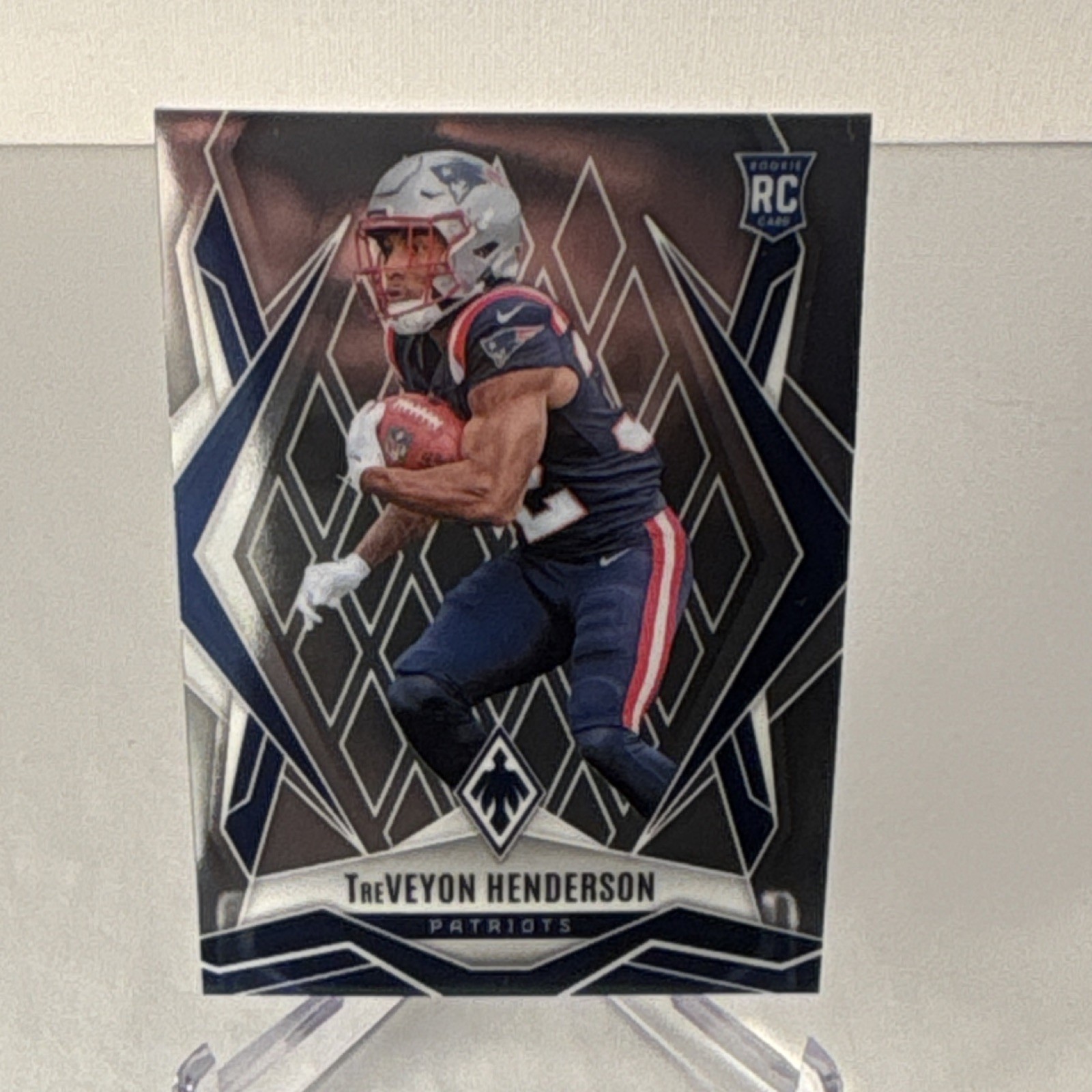 Panini Phoenix TreVeyon Henderson Patriots Football 2025 #187 Rookie Card