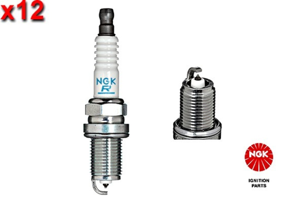 NGK 12x Spark Plug For AUDI A3 BENTLEY SEAT Alhambra SKODA VW 95-11 101000016AB