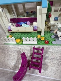 Partial LEGO Friends Stephanie's House (set 41314), a two-story dollhouse NO BOX