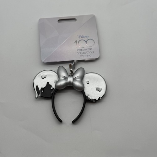 Disney Sketchbook Minnie Mouse Platinum Headband 100 Years Of Wonders Ornament - Picture 4 of 5