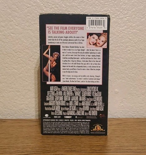 Showgirls NC-17 (VHS 1995) Elizabeth Berkley RARE Pre-owned - Picture 5 of 5