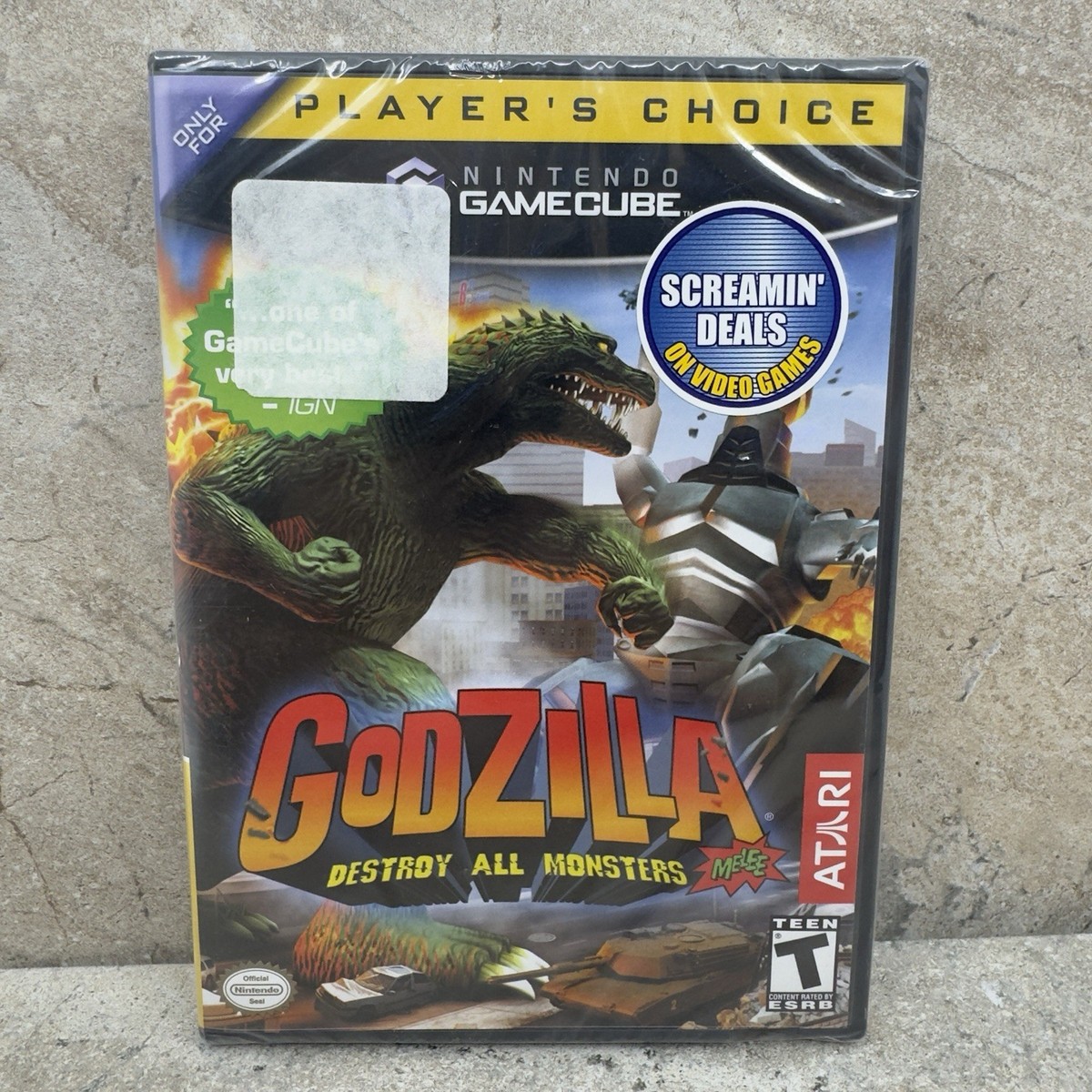 Godzilla: Destroy All Monsters Melee (Nintendo GameCube, 2002) for
