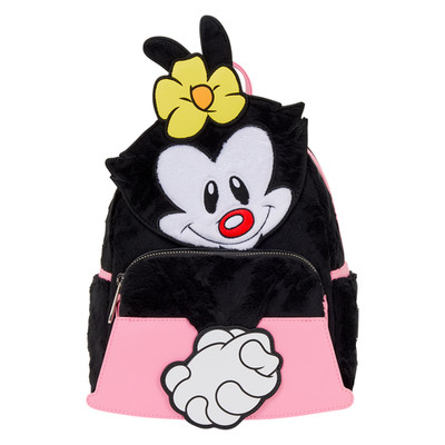 Loungefly Animaniacs Dot Warner Cosplay Plush Mini Backpack - Exclusive