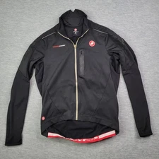 Castelli Cycling Jersey Windstopper Mens XL Rossa Corsa