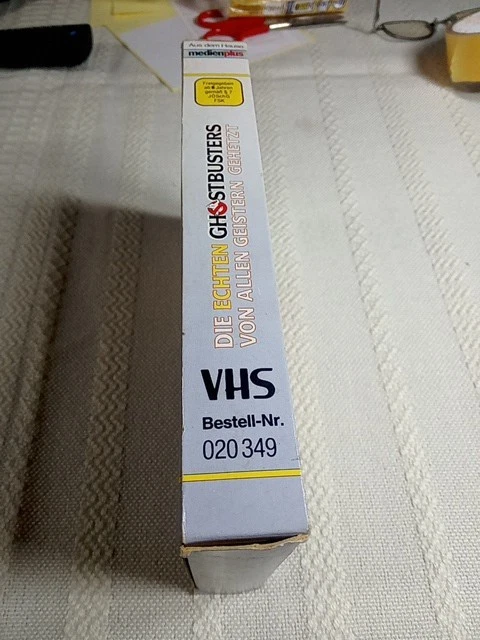 VHS Die echten Ghostbusters, Von allen Geistern gehetzt - Cartoon 1986 RCA (93) - Bild 3 von 4