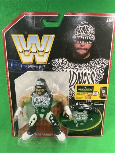 WWE MACHO MAN RANDY SAVAGE Mattel Retro Wrestling ...