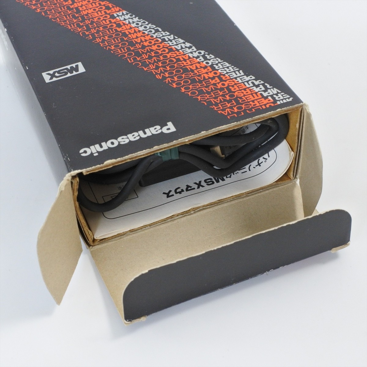 MSX MOUSE Controller FS-JM1 Boxed Panasonic Tested JAPAN Game Ref
