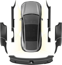 3W Door & Trunk Sill Protectors For Tesla Model Y Juniper 2025–2026 Entry Guards