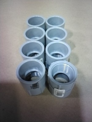 CARLON TERMINAL ADAPTER E942D PVC, LOT OF 8