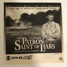 Patron Saint Of Liars Dana Delany Movie Movie Print Ad TPA10
