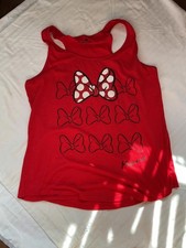 Disney Parks Minnie Mouse Red Tank Top XL