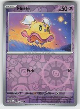 Flittle 68/142 Common Stellar Crown Pokemon Reverse Holo Near Mint