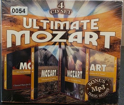 Ultimate Mozart 4 CD Set - Heard Before Classical Hits Edition