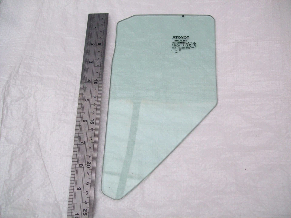 Toyota CHR C-HR Door Quarter Glass Rear Right Green Tint 68124F4011 2016 onward - Image 3 of 4