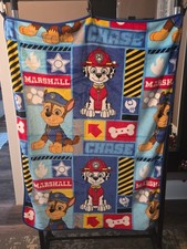 Paw Patrol throw blanket 48 36 