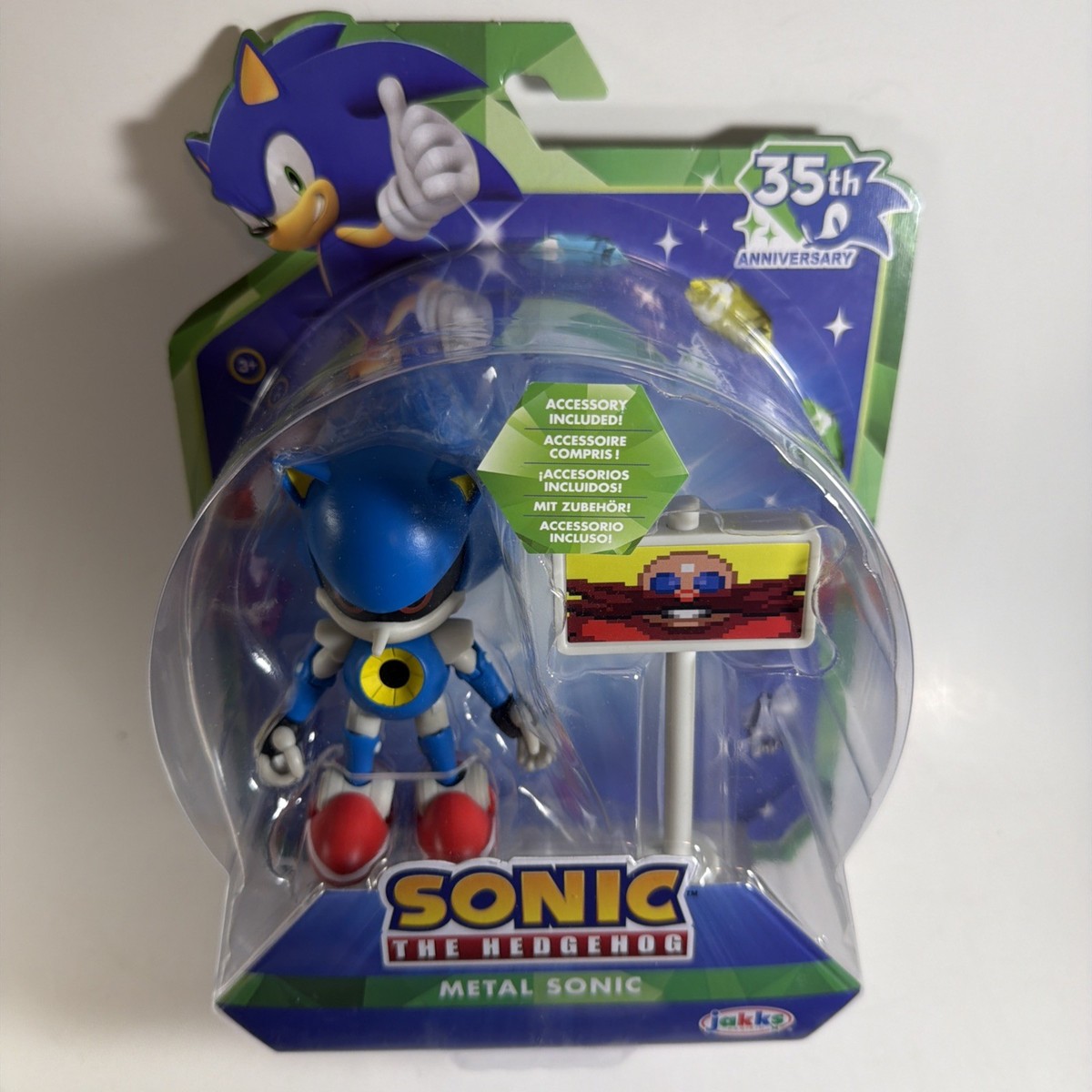 Sonic The Hedgehog 35th Anniversary Metal Sonic With Goal 4
