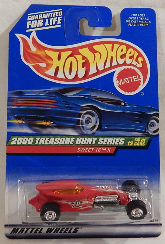 Sweet 16 II Hot Wheels Treasure Hunt 2000-052 Real Riders Retired 2013