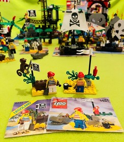 LEGO 30x Pirates Sets Collection 1989-1997 - 6281 6285 6254 6248 6244 6204 1863