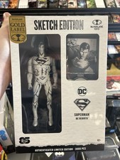 McFarlane DC Rebirth Superman Sketch Edition Gold Label Action Figure