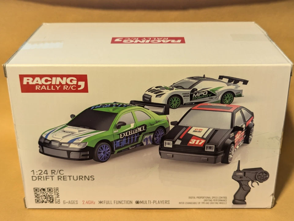 Coche de radiocontrol AE86 Drift 1:24 4x4 Racing Rally - Control remoto 2.4G JDM 🔥 Vendedor caliente Foto 3 de 4