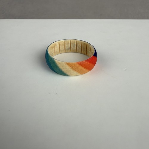 Enso Rings Inked Pocketful Of Letters Prism Rainbow Ring Size 6 Limited Edition