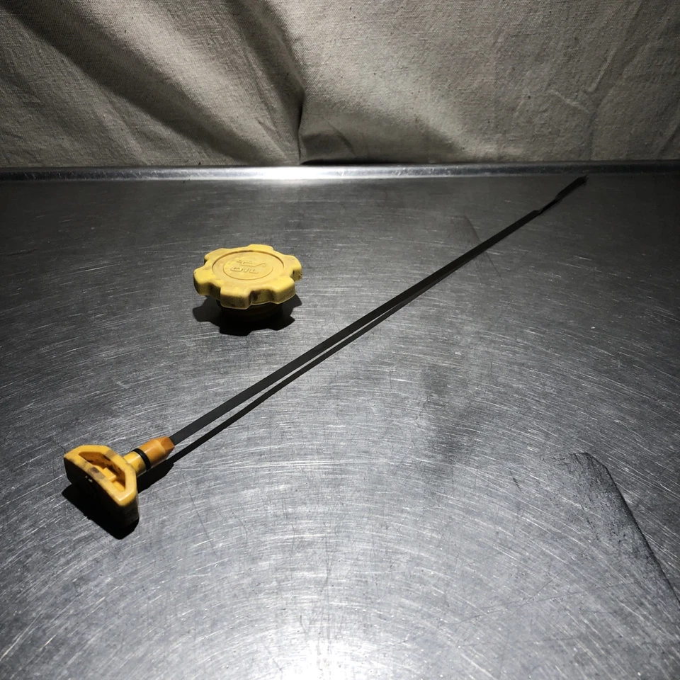 Varilla de medición de aceite de motor + tapa OEM Subaru Legacy Outback 1995-2004 Forester 1998-2005 Foto 2 de 4