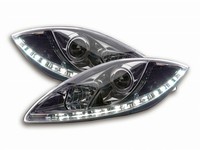 LED Scheinwerfer Set FüR Seat Leon 2005-2009 In Chrom
