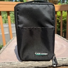 Case Logic 15 CD Compact Disc Storage Case Portable Padded with Carry Strap