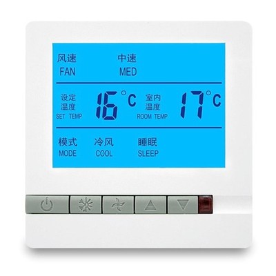 Intelligent Air Conditioner LCD Display Temperature Controller Control Panel