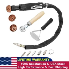 Tire Repair Set Includes 2500rpm Low Speed Air Tire Buffer Tire Patch Roller A+