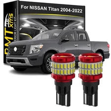 W16W 921 T15 White LED Reverse Backup Lights Bulbs For NISSAN Titan 2004- 2022