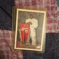 2003 Topps LeBron James Draft Pick #221 Cleveland Cavaliers NBA Trading Card