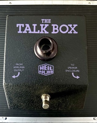 Jim Dunlop Talkbox HT-1 Heil Open Box*Rare-Never Used-Vintage