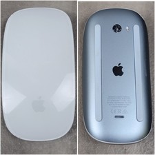 Color Apple Magic Mouse V2 A1657 Wireless Bluetooth Rechargeable Blue Tested