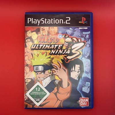 Naruto: Ultimate Ninja 3 (Sony PlayStation 2, PS2)