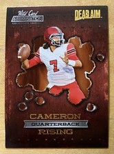 Cameron Rising Rookie 2021 Wild Card Alumination Dead Aim Insert #ANDA-4 NM+. rookie card picture