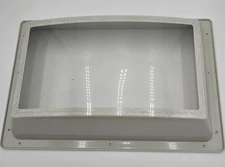 RV Skylight Replacement Bundle, 14" x 22"  Outer and Inner Dome Smoke Gray