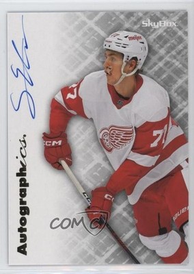 2023-24 Skybox E-X 2000 Autographics Rookies Simon Edvinsson #AG-SE Auto s3e