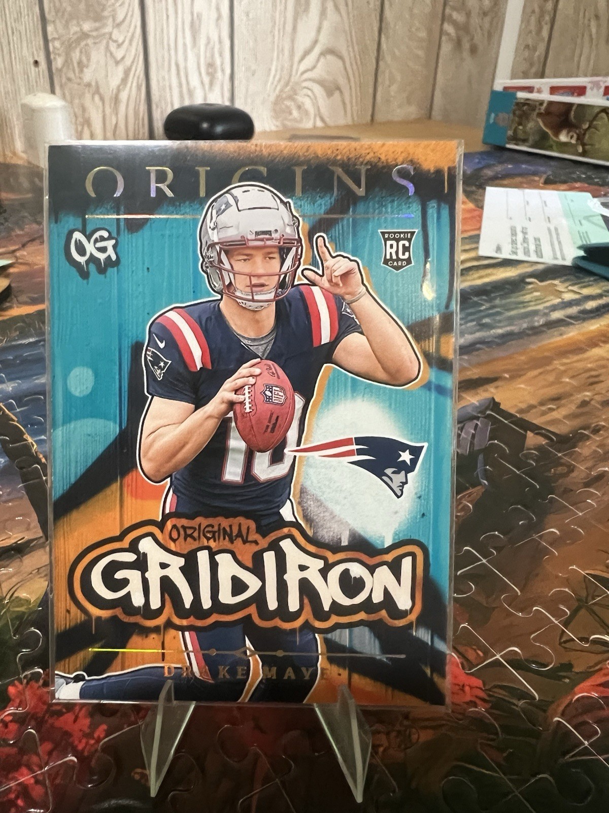 2024 Panini Origins Original Gridiron Drake Maye RC #12