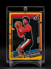 2023-24 Panini Donruss - Rated Rookie Scoot Henderson #250 Yellow Flood (RC)