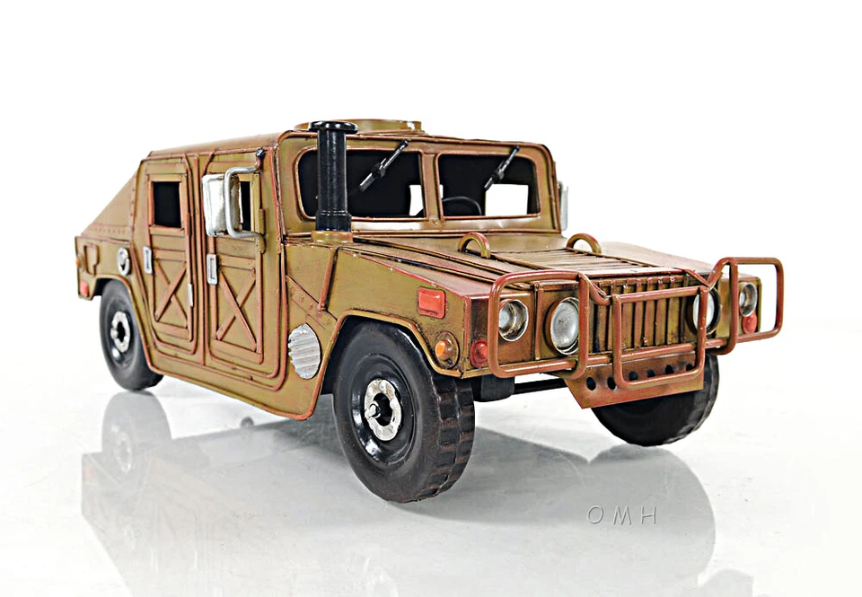 Kit Modelo Hummer Vehículo Militar Todo Terreno 4x4 Alta Calidad Hecho a Mano Suministro para Estados Unidos Foto 2 de 4