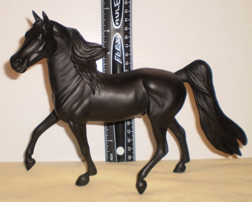 Breyer Classic Tafel Pferd schwarz, CL Morgan Hengst Rentner