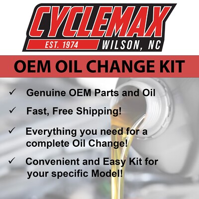 Kawasaki OEM Full Synthetic Oil Change Kit for 2016-2022